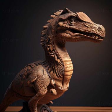 3D model Huaxiaosaurus aigahtens (STL)